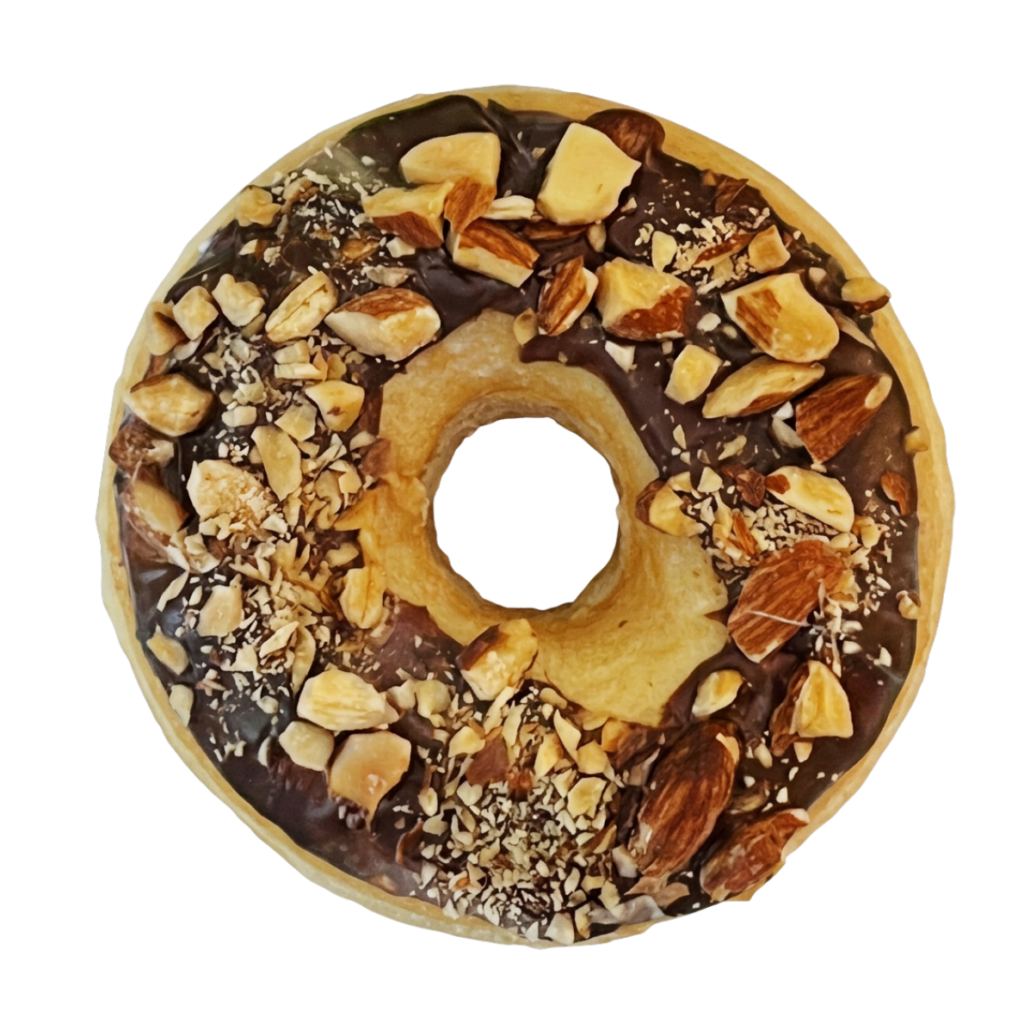 チョコアーモンド・ドーナツ