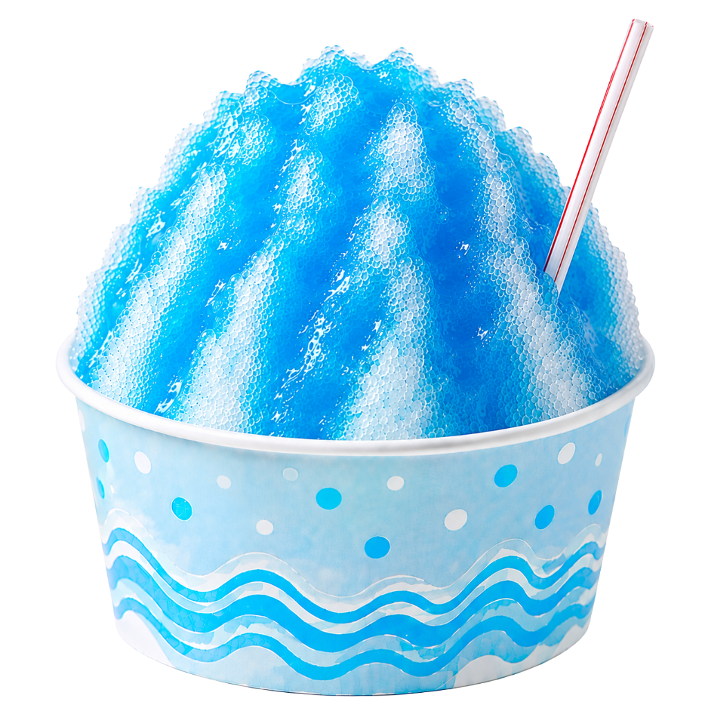 かき氷（ブルーハワイ）