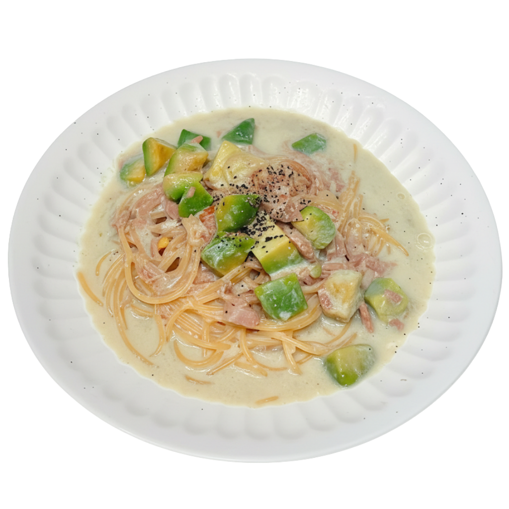 アボカド豆乳パスタ
